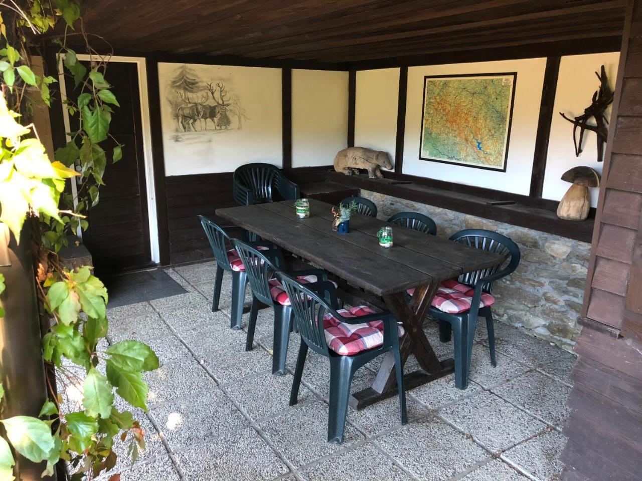 Chata Jezevec Hojsova Stráž Extérieur photo